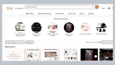 Shopify Themes On Etsy