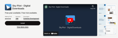 sky pilot digital downloads