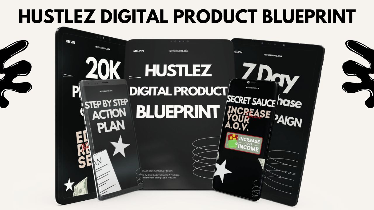 hustlez digital product blueprint